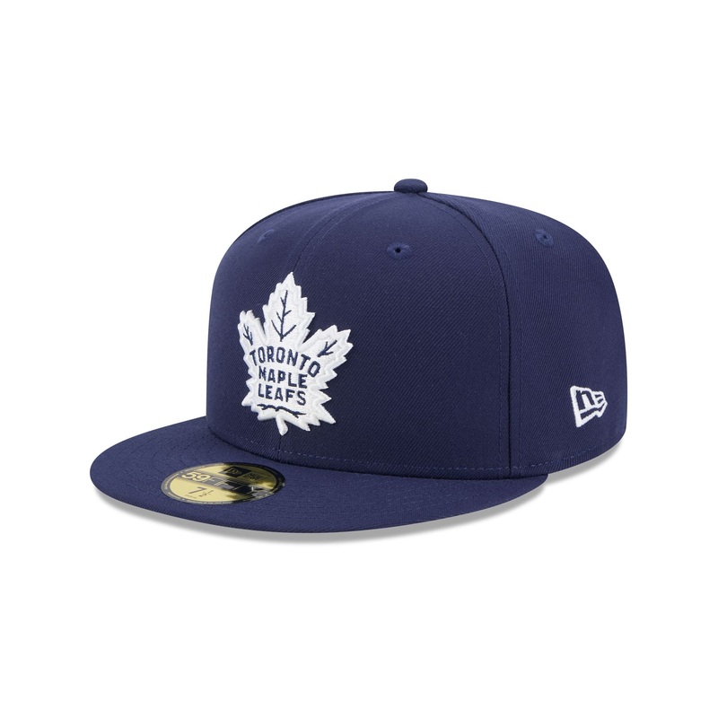 Toronto Maple Leafs Rear Wordmark 59FIFTY Fitted Hat