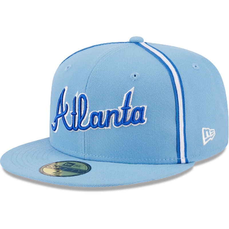 New Era Atlanta Braves Powder Blues 2023 59FIFTY Fitted Hat