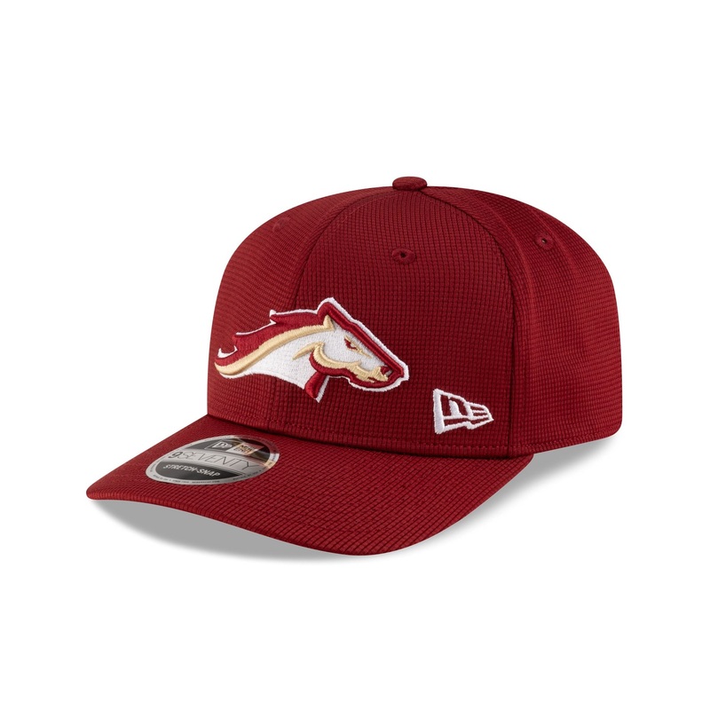 Birmingham Stallions Red 9SEVENTY Stretch-Snap Hat