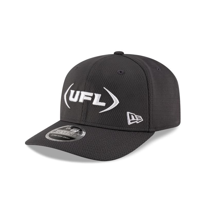 UFL Gray 9SEVENTY Stretch-Snap Hat