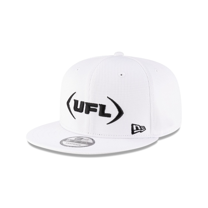UFL White 9FIFTY Snapback Hat