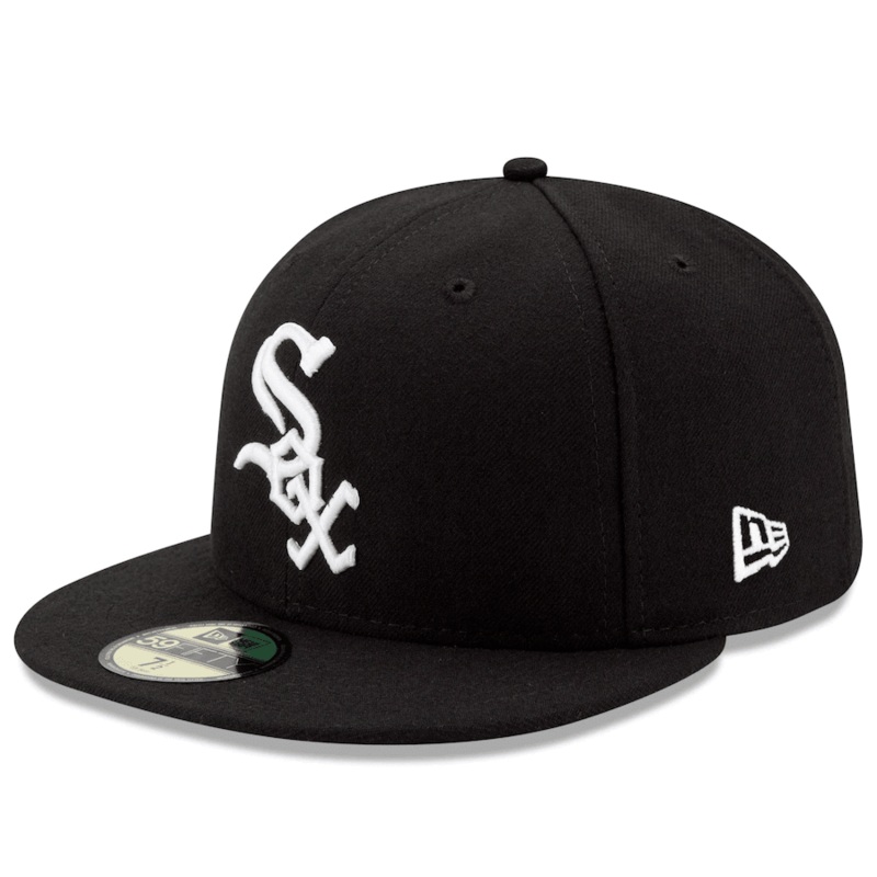 New Era Chicago White Sox Black 59Fifty Fitted Hat