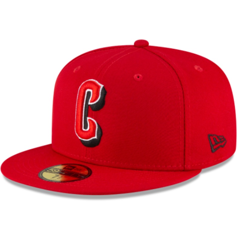 New Era Cincinnati Reds Ligature 59Fifty Fitted Hat