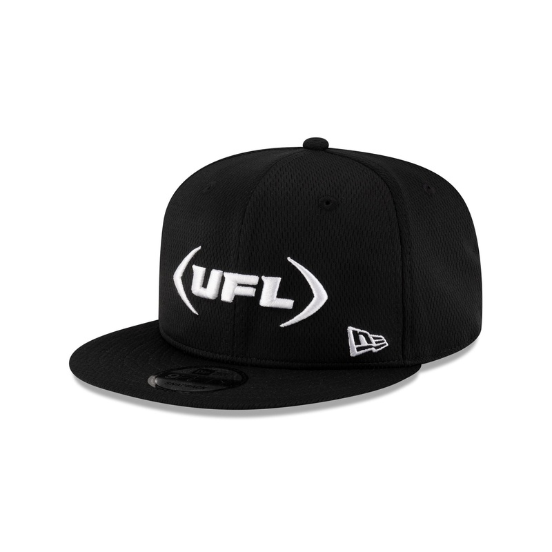 UFL Black 9FIFTY Snapback Hat