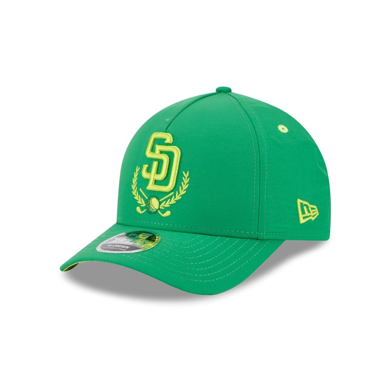 San Diego Padres Tee Time 9FORTY M-Crown A-Frame Snapback Hat