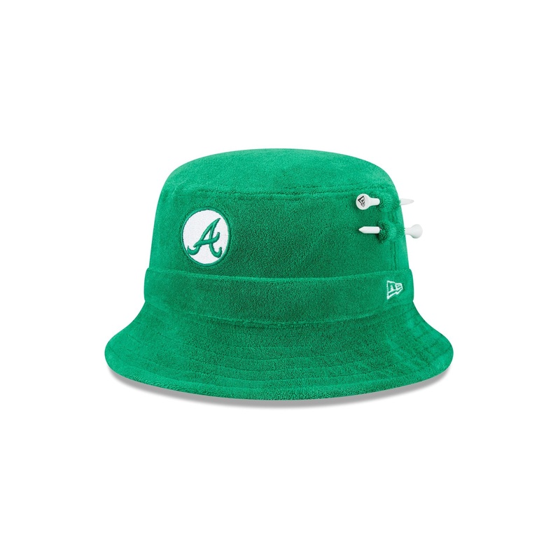 Atlanta Braves Tee Time Toweling Bucket Hat
