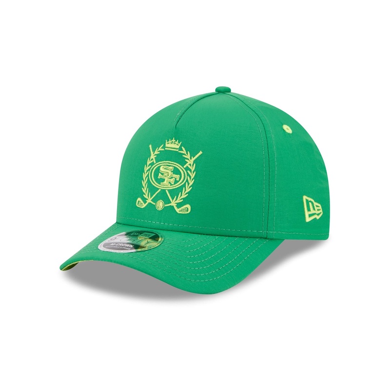 San Francisco 49ers Tee Time 9FORTY M-Crown A-Frame Snapback Hat