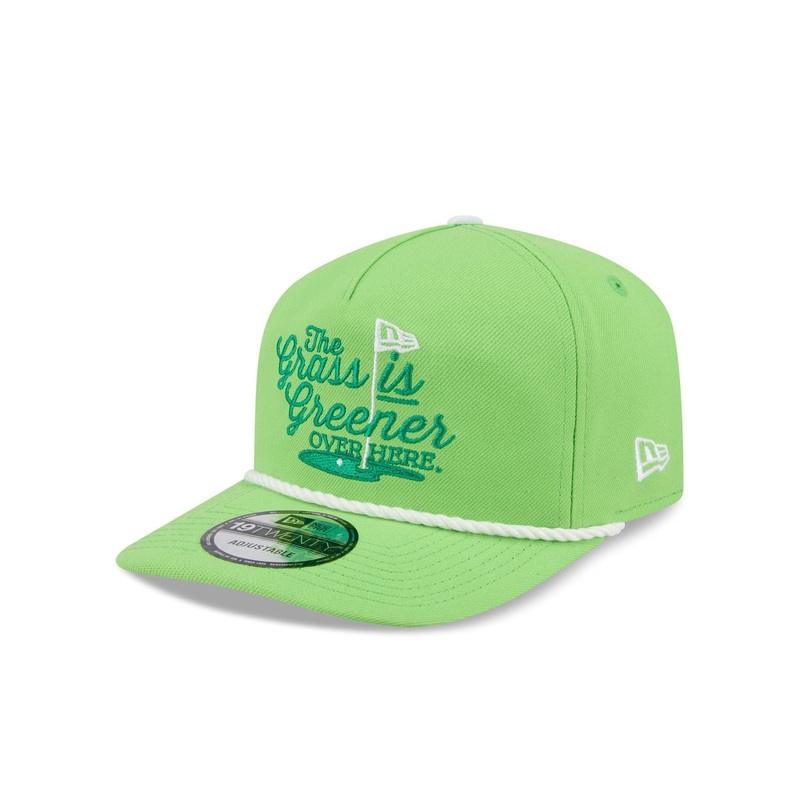 The Grass is Greener Rope Golfer Hat