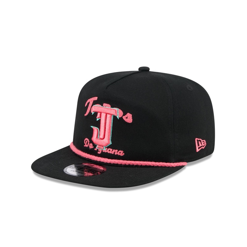 Toros de Tijuana Two-Tone Black Golfer Hat