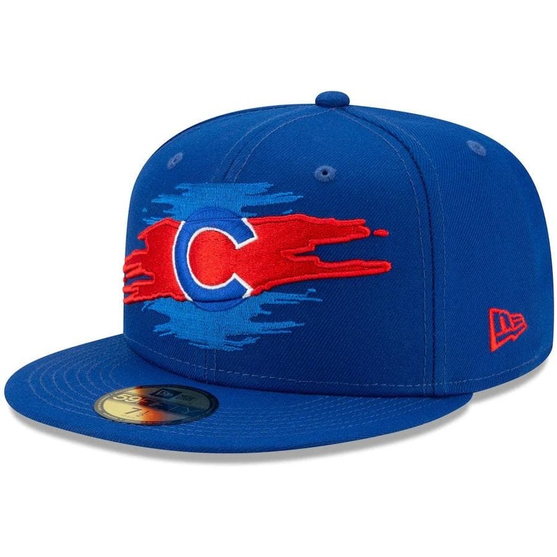 New Era Chicago Cubs Logo Tear 59FIFTY Fitted Hat