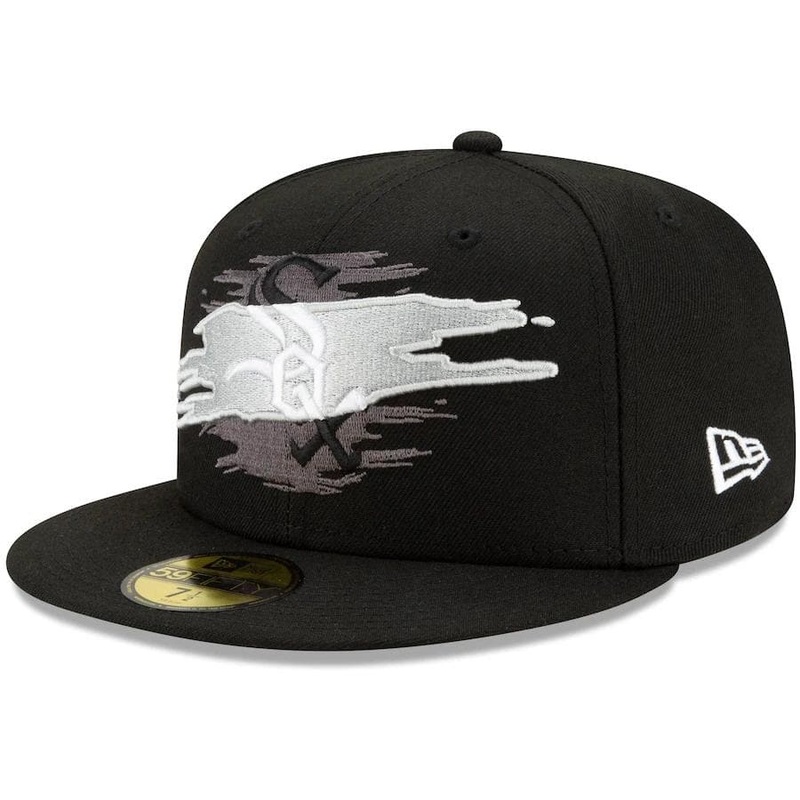 New Era Chicago White Sox Logo Tear 2021 59FIFTY Fitted Hat