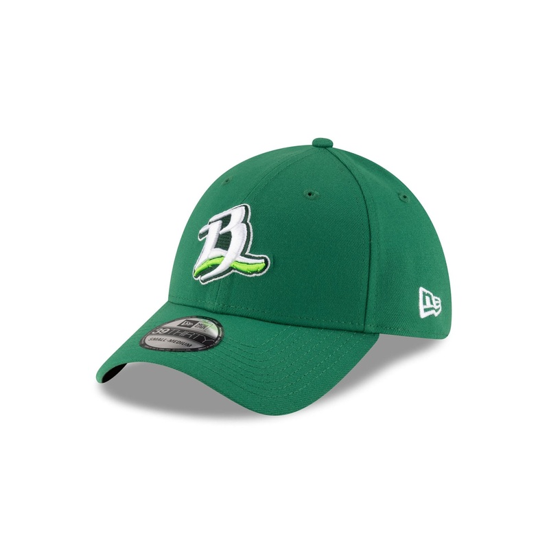 Bravos de Len LMB 100th Anniversary Away 39THIRTY Stretch Fit Hat