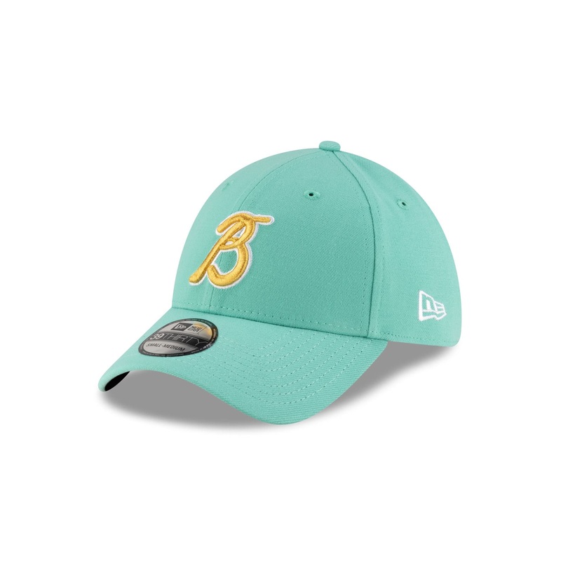 Bravos de Len LMB 100th Anniversary Home 39THIRTY Stretch Fit Hat