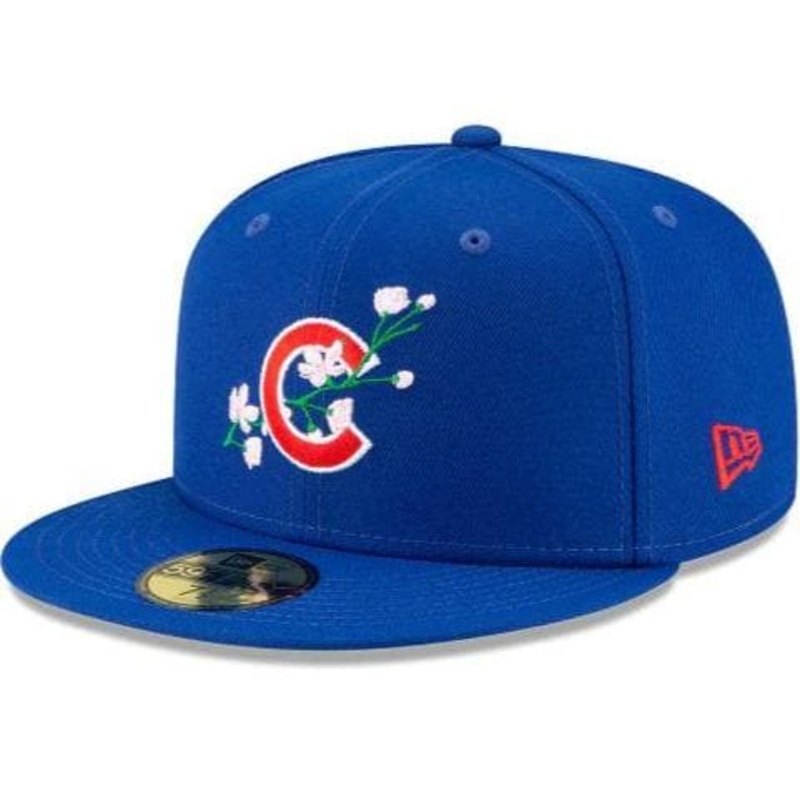 New Era Chicago Cubs Side Patch Bloom 59FIFTY Fitted Hat