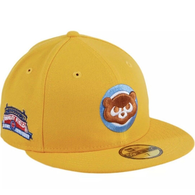 Golden Crisp Chicago Cubs Cereal Pack Fitted Hat