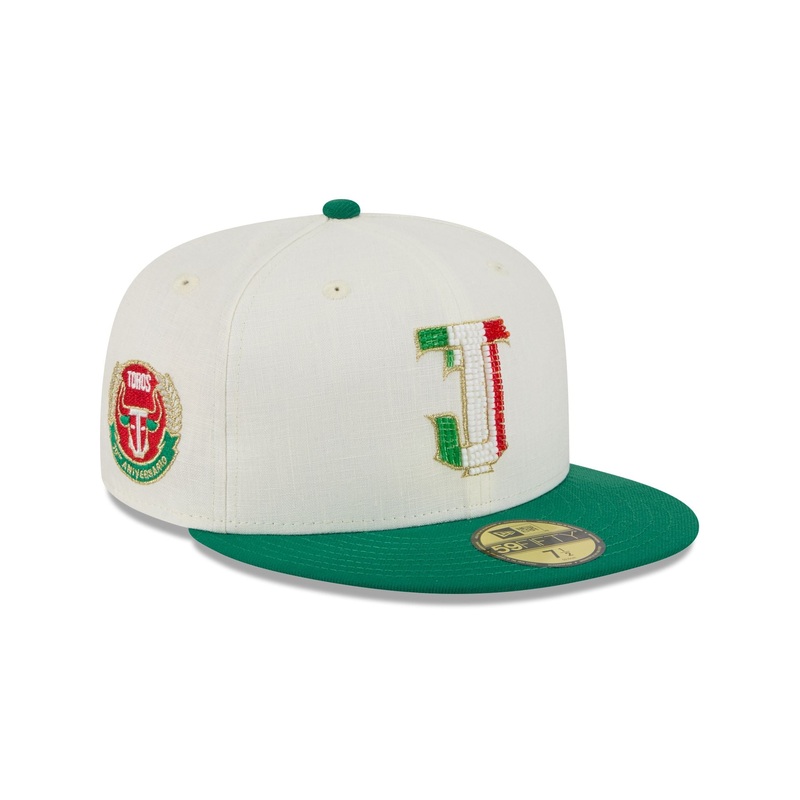 Toros de Tijuana Beaded Linen 59FIFTY Fitted Hat