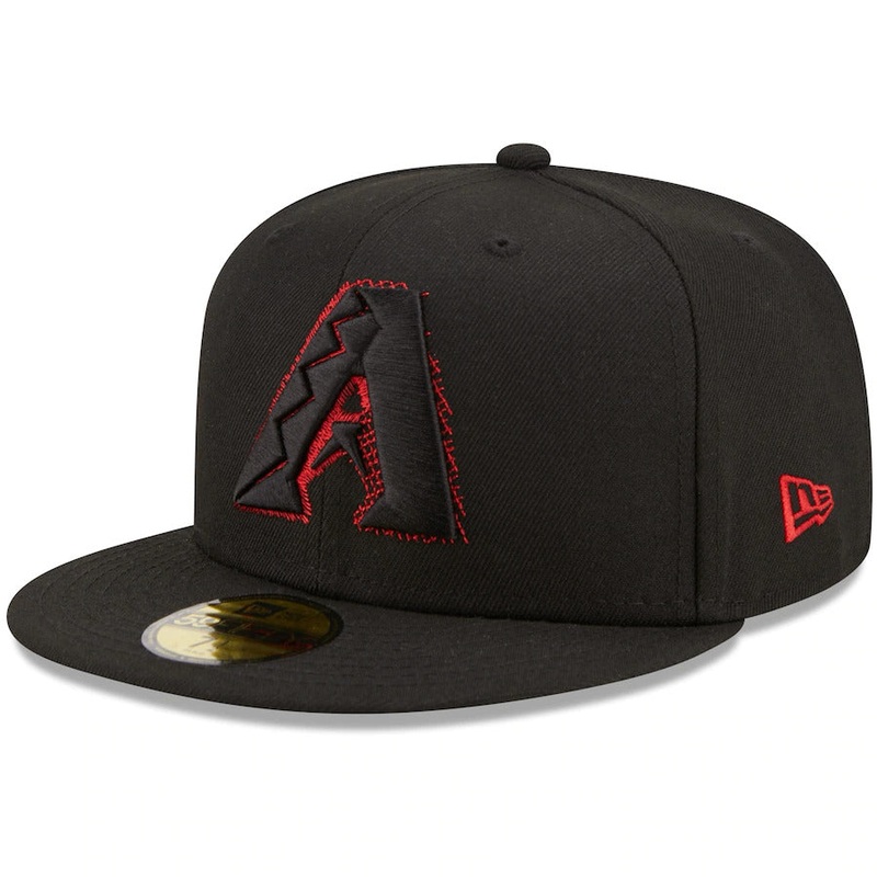 New Era Black Arizona Diamondbacks Scored 59FIFTY Fitted Hat