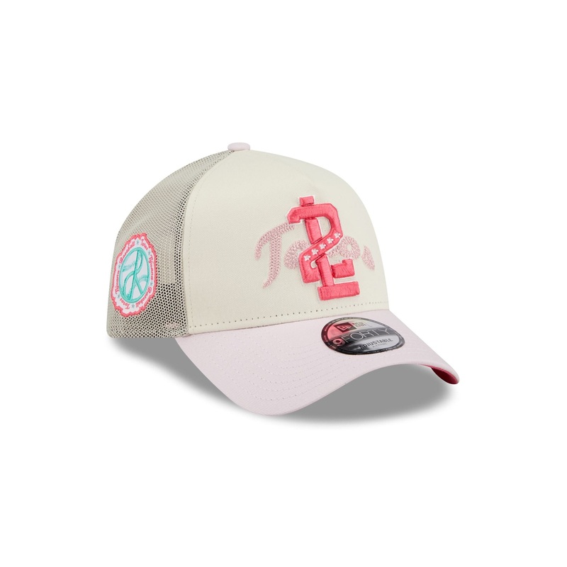 Tecolotes de los Dos Laredos Stacked Wordmark 9FORTY A-Frame Snapback Hat