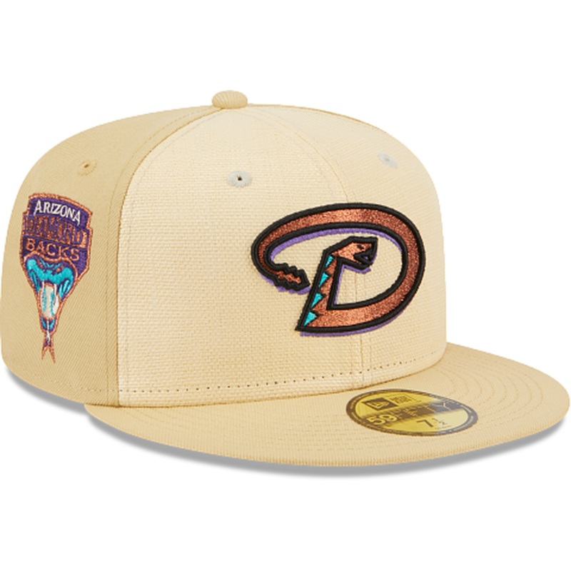 New Era Arizona Diamondbacks Raffia Front 2023 59FIFTY Fitted Hat