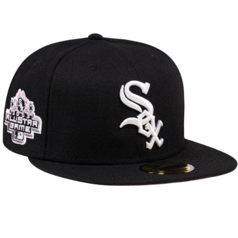 New Era Chicago White Sox 2003 All-Star Game Black & Pink 59FIFTY Fitted Hat