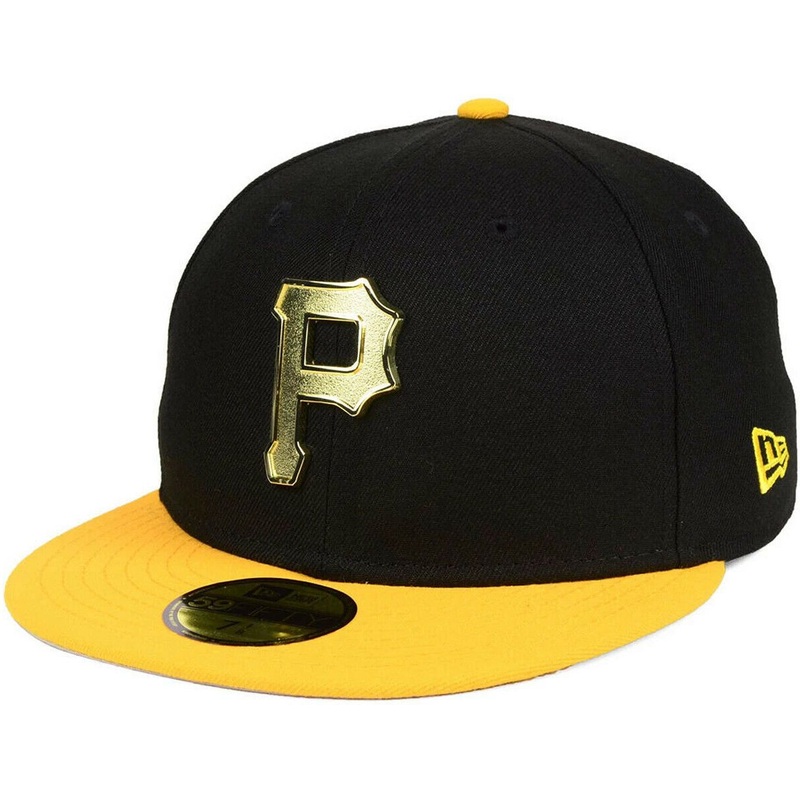 New EraPittsburgh Pirates “Golden Finish” 59FIFTY Fitted Hat