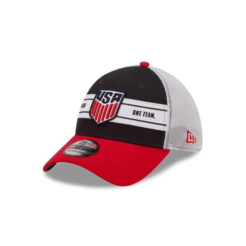 U.S. Soccer Men’s National Team Mesh 39THIRTY Stretch Fit Hat