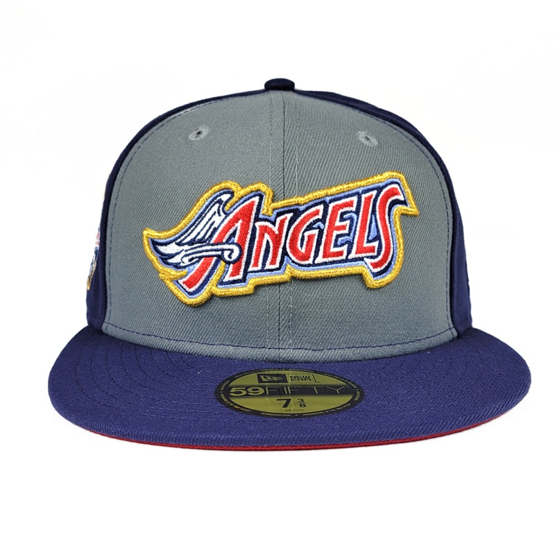 New Era Anaheim Angels Blue/Grey 40th Season 59FIFTY Fitted Hat