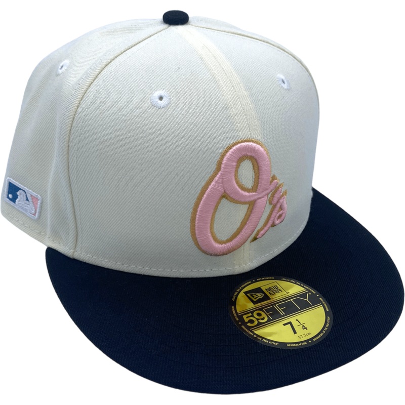 New Era Baltimore Orioles Cream/Black ‘MP6’ 59FIFTY Fitted Hat