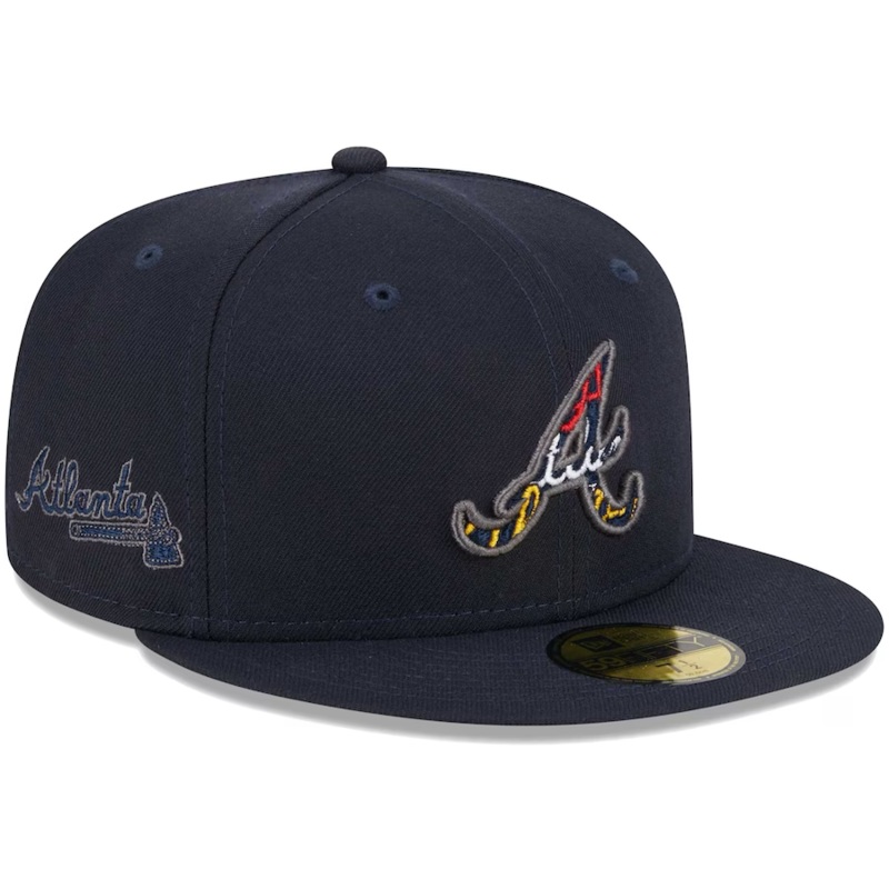 New Era Atlanta Braves Script Fill 2023 59FIFTY Fitted Hat