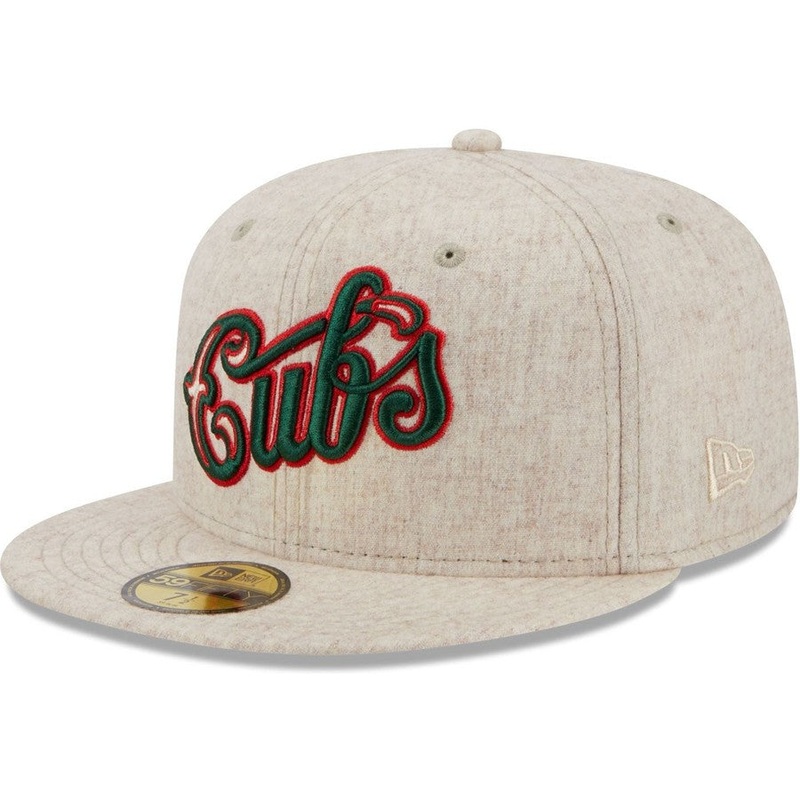 New Era Chicago Cubs Wool Plaid 2023 59FIFTY Fitted Hat