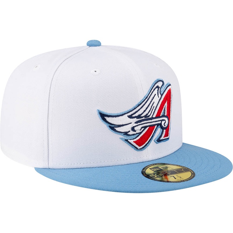 New Era x JS Anaheim Angels “Snow” White 2023 59FIFTY Fitted Hat