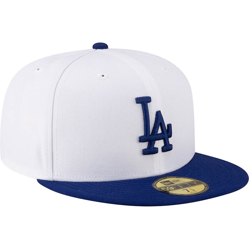 New Era x JS Los Angeles Dodgers “Snow” White 2023 59FIFTY Fitted Hat