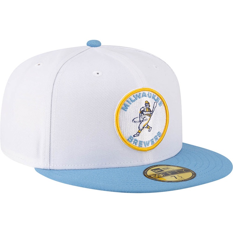 New Era x JS Milwaukee Brewers “Snow” White 2023 59FIFTY Fitted Hat