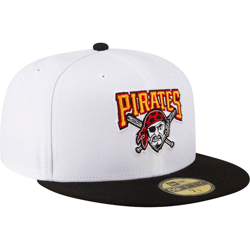 New Era x JS Pittsburgh Pirates “Snow” White 2023 59FIFTY Fitted Hat