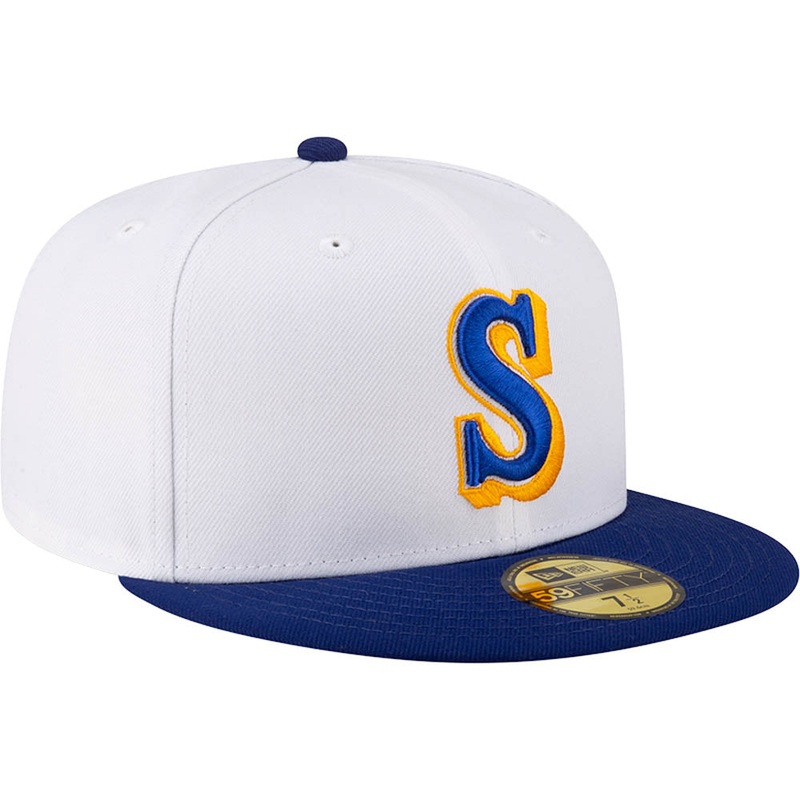 New Era x JS Seattle Mariners “Snow” White 2023 59FIFTY Fitted Hat