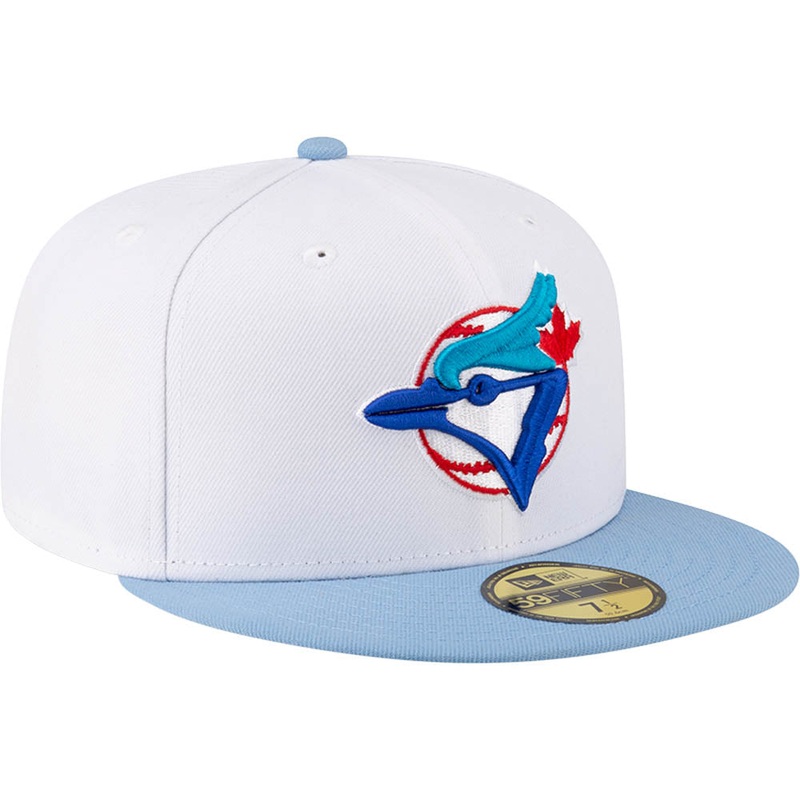 New Era x JS Toronto Blue Jays “Snow” White 2023 59FIFTY Fitted Hat