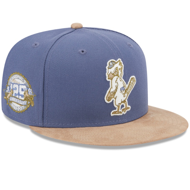 New Era x Lids HD St. Louis Cardinals Slate Suede 59FIFTY Fitted Hat