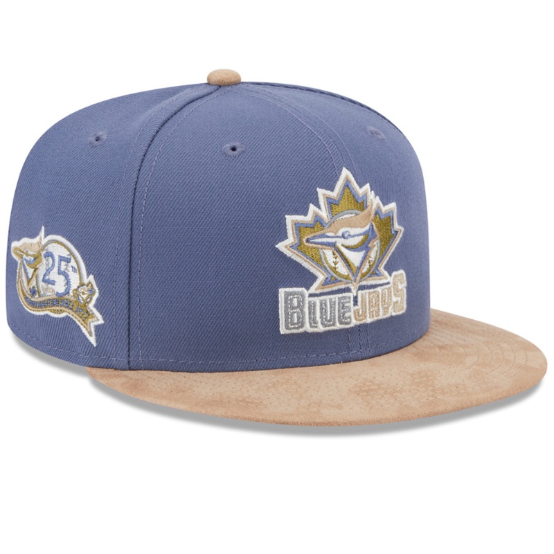 New Era x Lids HD Toronto Blue Jays Slate Suede 59FIFTY Fitted Hat