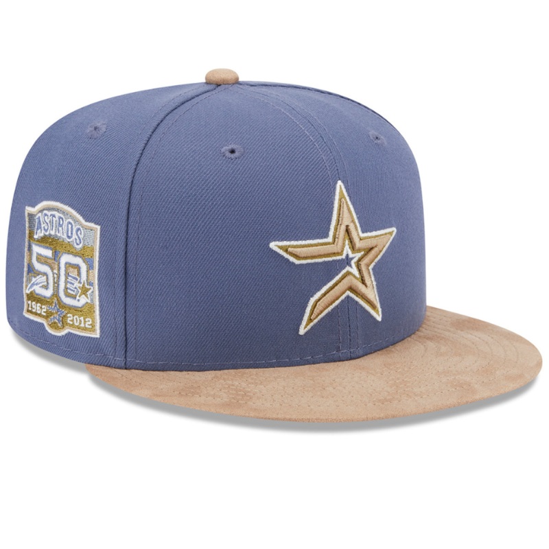 New Era x Lids HD Houston Astros Slate Suede 59FIFTY Fitted Hat
