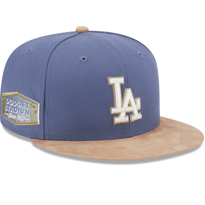 New Era x Lids HD Los Angeles Dodgers Slate Suede 59FIFTY Fitted Hat