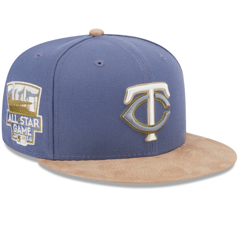 New Era x Lids HD Minnesota Twins Slate Suede 59FIFTY Fitted Hat