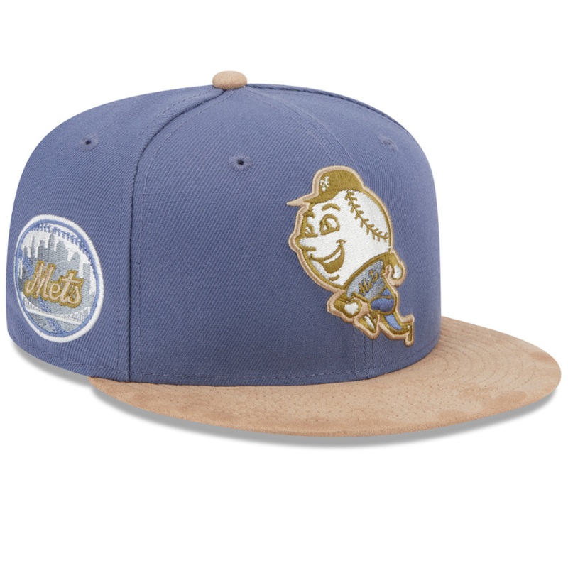 New Era x Lids HD New York Mets Slate Suede 59FIFTY Fitted Hat