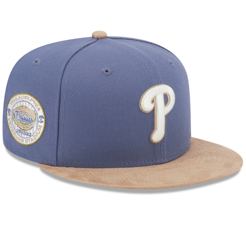 New Era x Lids HD Philadelphia Phillies Slate Suede 59FIFTY Fitted Hat