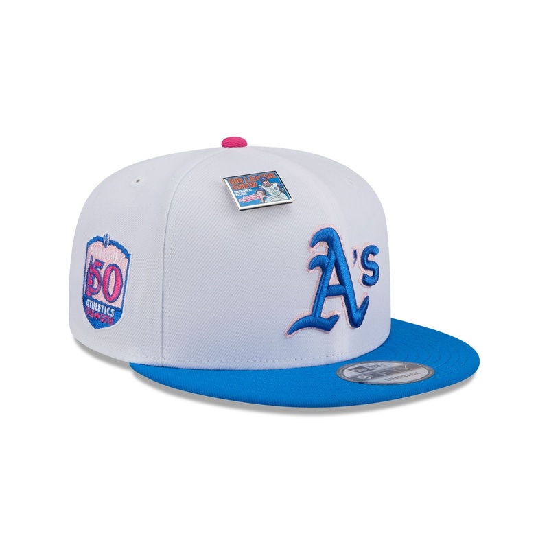 Big League Chew X Athletics Cotton Candy 9FIFTY Snapback Hat