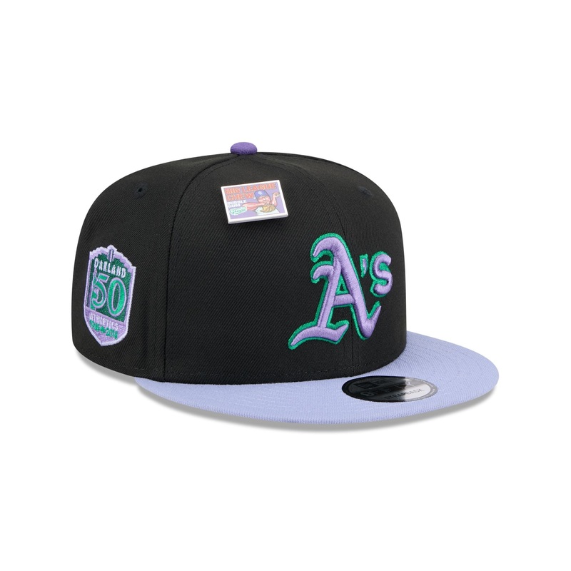 Big League Chew X Athletics Grape 9FIFTY Snapback Hat