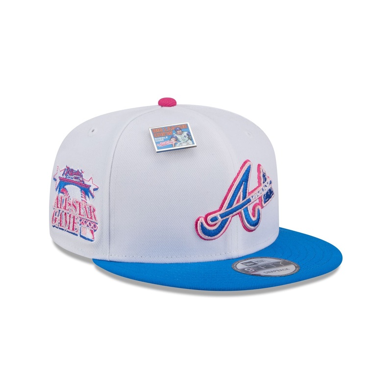 Big League Chew X Atlanta Braves Cotton Candy 9FIFTY Snapback Hat