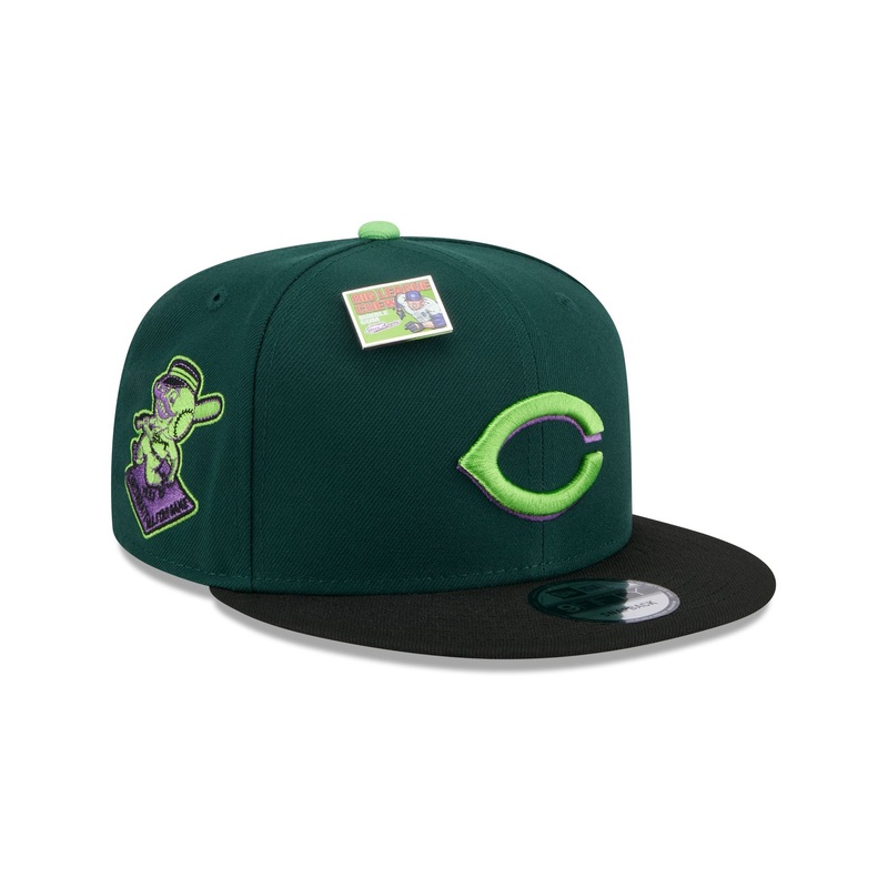 Big League Chew X Cincinnati Reds Sour Apple 9FIFTY Snapback Hat