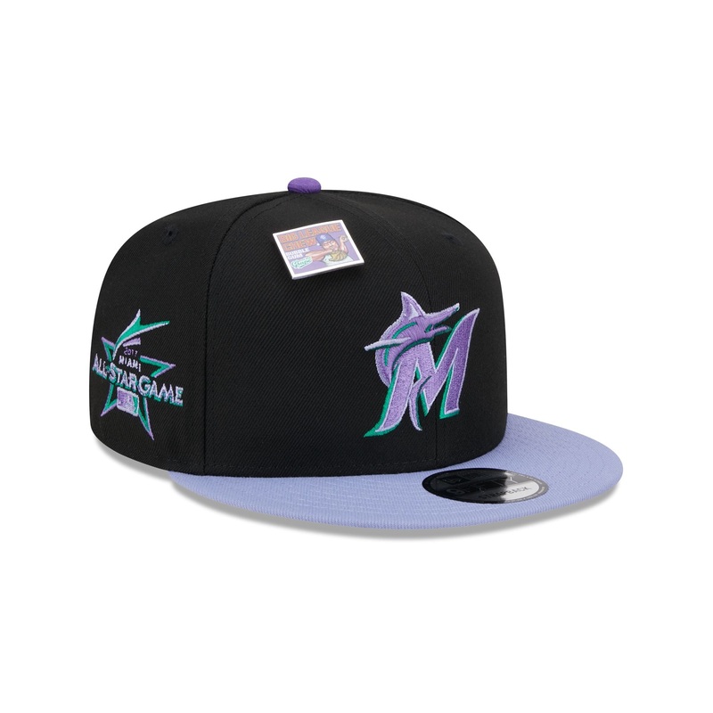 Big League Chew X Miami Marlins Grape 9FIFTY Snapback Hat