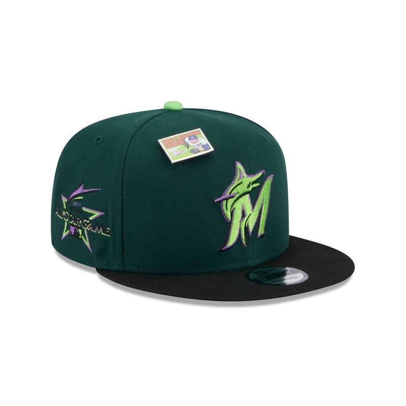 Big League Chew X Miami Marlins Sour Apple 9FIFTY Snapback Hat