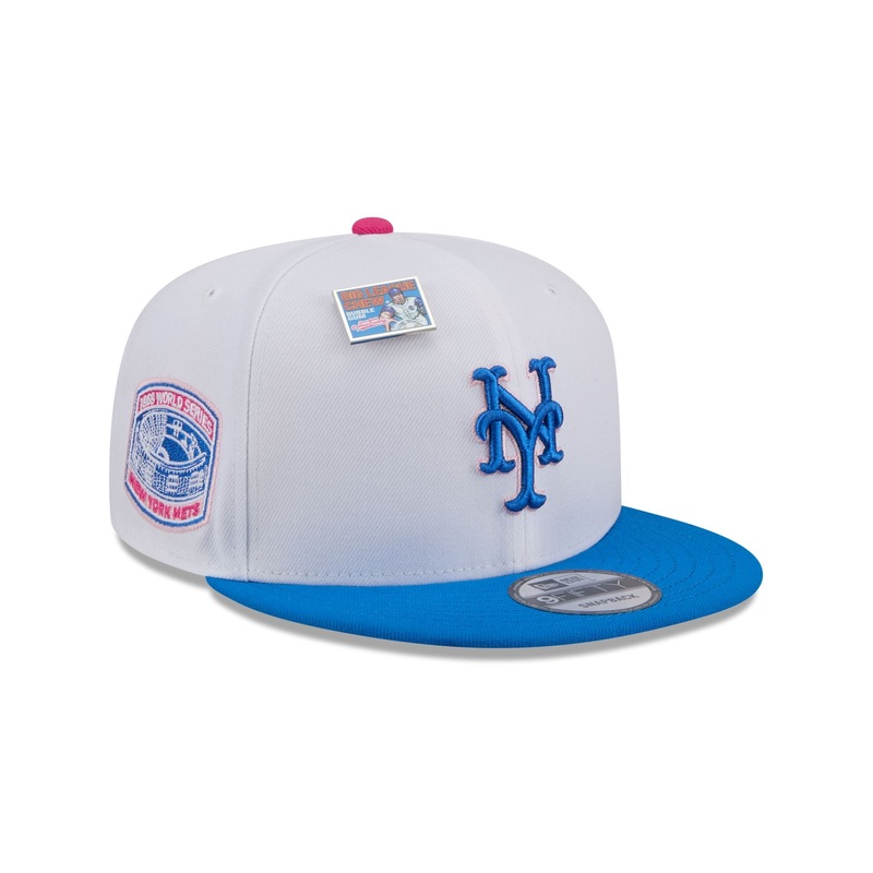 Big League Chew X New York Mets Cotton Candy 9FIFTY Snapback Hat